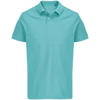 SOLS - "Pacific" Poloshirt Doppelnähte für Herren/Damen Unisex (Pool-Blau)
