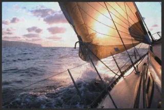 Fussmatte Segeln 4315 | Größe: 60 cm x 45 cm