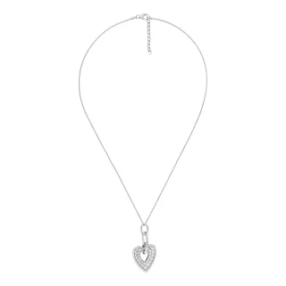 Orphelia Damen-Kette aus 925er Sterlingsilber mit Anhänger – Silber zh-4589