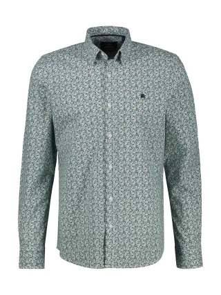 LERROS - BUTTON DOWN coastal blue - Gr. - XXXL