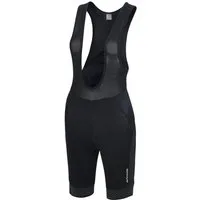 Airtracks Fahrradhose Damen Fahrradhose mit Träger Kurz Pro Line (Radhose mit 3D Air Flow Gel Polster,& Quick Dry Funktion) XS S M L XL XXL
