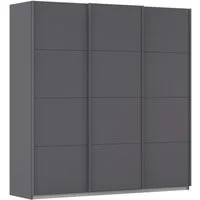 OTTO home Schwebetürenschrank Kleiderschrank Schrank Garderobe AGORDO mit Dekor- oder Hochglanzfront (Breiten 203/271/315/360 cm in drei Griff-Farben - NEU: Farbe SCHWARZ) durchdachte Innenausstattung, in 4 Breiten und 2 Höhen MADE IN GERMANY