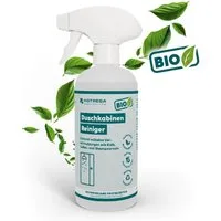 HOTREGA® Duschreiniger Kalkentferner Glasreiniger Duschkabinenreiniger (für Glas, Kunststoff, Aluminium, Keramik und Acryl Entfernt Kalk, Seifen- und Shampooreste)