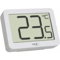 TFA Dostmann Raumthermometer digitales Thermometer TFA 30.1065 zur Temperaturkontrolle