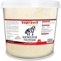 Supravit Kieselgur für Pferde 2kg - Kieselerde, Siliziumquelle, Ergänzungsfutter für: Pferd