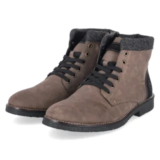 Rieker Winterstiefeletten  Braun - Gr. 41 -  Textil