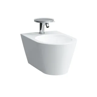 LAUFEN Wandbidet Kartell · LAUFEN 370x545, 1 Hahnloch mittig, weiß, 83033.1, 8303310003021 H8303310003021