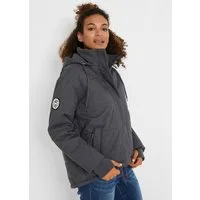 bonprix Steppjacke winddicht, wasserabweisend, atmungsaktiv, Daumenlöcher