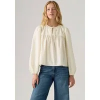 Levi's® Klassische Bluse JOSEPHINE LS HOLI mit elastischem Bund