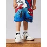 Name It Badeshorts NMMMALTE SPIDER LONG SWIMSHORTS MAR