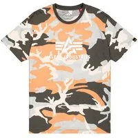 Alpha Industries T-Shirt Basic T-Shirt BL Camo PP