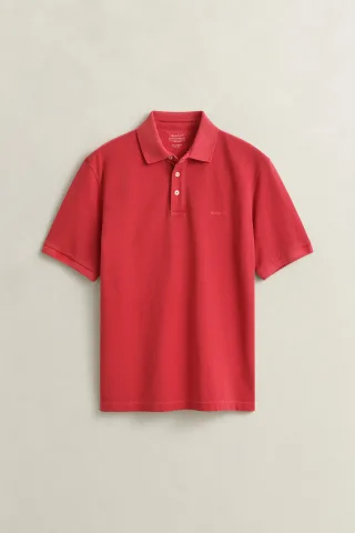 GANT - Sunfaded Poloshirt rose red - Gr. - XL