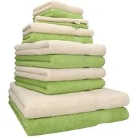 Betz Handtücher Premium Handtuch-Set 12-tlg., 100% Baumwolle (Set, 12-St), Duschtücher,Handtücher, Gästetücher, Seiftücher,Waschhandschuhe