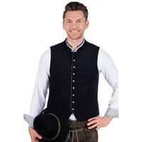 MarJo Trachtenweste Trachtenweste - BUCHBRUNN - nachtblau/denim