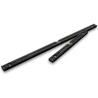Stabila Wasserwaage 80AS-2 Set Dark Shadow, (2 St., 60 cm, 120cm), Aluminium