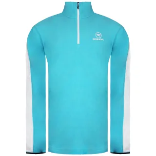 Rossignol Long Sleeve Halb -Reißverschluss Blue Herren Micro Fleece Sweaters RL3ML12 771