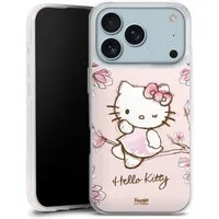 DeinDesign Handyhülle Hello Kitty Fanartikel Hanami Hello Kitty - Magnolia, Apple iPhone 17 Pro Silikon Hülle Bumper Case Handy Schutzhülle