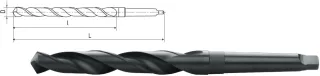 ELMAG HSS-Spiralbohrer mit Morsekegel DIN 345 MK3 - 71639