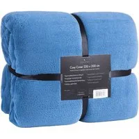 Wohndecke FELUNA Coral Fleece Kuscheldecke XXL – Superweicher Cashmere-Touch, Feluna, Tagesdecke Kaschmir-Touch 220 x 200 cm