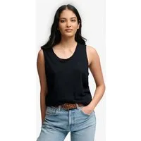Superdry Tanktop SCOOP NECK TANK Baumwollmischung, regular fit
