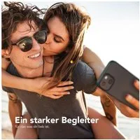 EAZY CASE Handyhülle Outdoor Case für Apple iPhone 13 Mini 5,4 Zoll, Slim Cover Durchsichtig Robust Back Cover stoßfest Grün / Nachtgrün