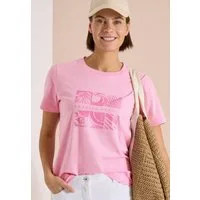 CECIL Print-Shirt aus reiner Baumwolle