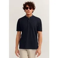 bugatti Poloshirt mit einem Collegekragen