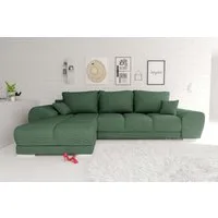 99rooms Ecksofa Antalya, Sofa L-Form, Eckcouch, mit Rückenkissen, Schlaffunktion, Cordstoff POSO