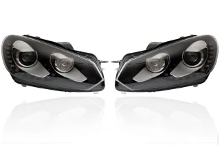 Bi-Xenon Scheinwerfer LED TFL für VW Golf 6