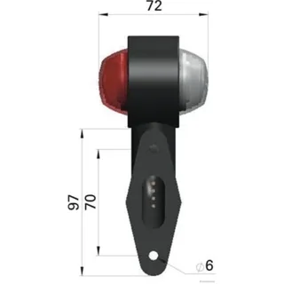 Elparts Abgastemperatursensor Ford B-Max Ecosport Fiesta Tourneo Transit