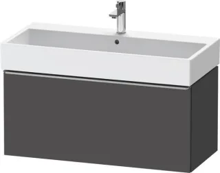 Duravit D-Neo Waschtischunterbau wandhängend Graphit Matt 984x442x440 mm - DE4274070490000 DE4274070490000