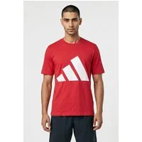 adidas Sportswear T-Shirt ESSENTIALS BIG LOGO klassische Silhouette, mit Rundhalsausschnitt