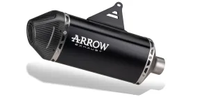 Sport Auspuff Arrow Explorer Alu BLACK Yamaha XTZ 700 Tenere Bj.2019-2026 EURO4/EURO5/EURO5+ /+ABE