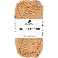 Pro Lana Pro Lana BASIC COTTON Baumwollgarn 50 g Häkelwolle, 125 m (Perfektes Baumwoll-Garn für leichte Pullover, Mützen und Accessoires), 50 g