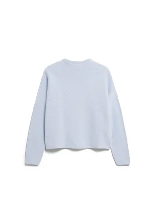 Armedangels - MERINAA LINKS LINKS SWEATER mistblue - Gr. - L