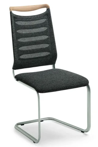 Lilli Plus 2er Set Schwingstühle grau