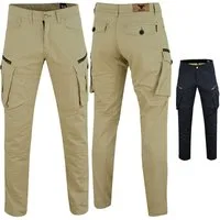 BULLDT Motorradhose JEANS-004 Motorradjeans Cargohose mit Aramidstoff Protektoren