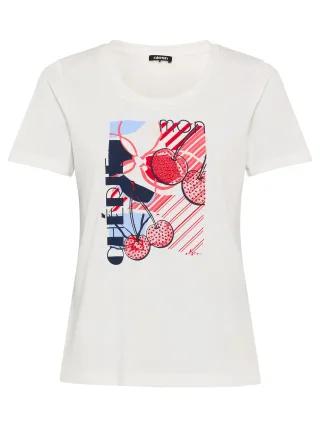 Olsen - T-Shirt Short Sleeves off white - Gr. - 42