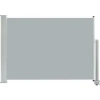 vidaXL Seitenmarkise Ausziehbare Seitenmarkise 80×300 cm Grau
