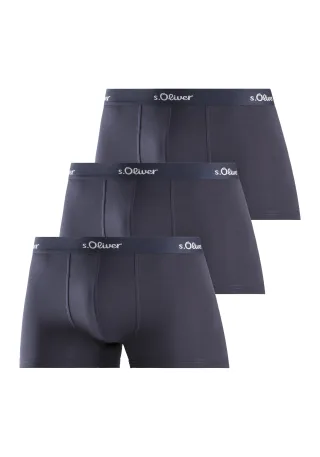 s.Oliver LM s.O Boxer Basic 3x 3x navy - Gr. - XXL