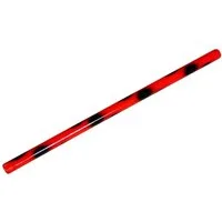 BAY-Sports Holzschwert Escrima Stock 65 cm Rot Langstock Holzstock Arnis Stick Kali Stock (Stück, Budo Stock), philippinischen Kampfkunst, Stöcke aus Rattan, geschliffen, lackiert