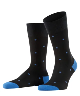 FALKE - FALKE Dot Herren black-mix - Gr. - 40.5