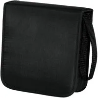 Hama CD-Hülle CD, DVD, Blu-ray Tasche, Schwarz, Hülle, Wallet, Mappe für 40 Discs