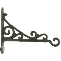 Dragimex Wandhaken aus Gusseisen mit Schnörkel