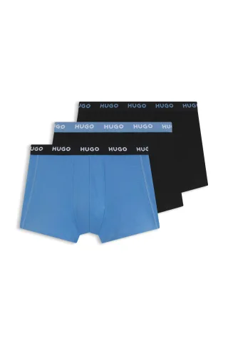 HUGO RED Menswear - TRUNK TRIPLET PACK Open Blue - Gr. - L
