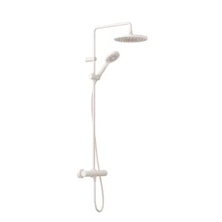 KLUDI-DIVE Dive X 3S Thermostat Dual Shower System mattweiß 6906753-00