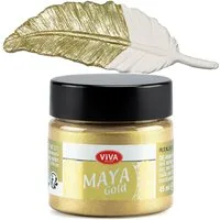 Viva Decor Acrylfarbe ViVA DECOR Maya Gold 45ml - Champagner