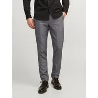 Jack & Jones Anzughose JPRFRANCO Hose mit schmalem Bein und cleanem Look meliert, modisch, slim fit, Kunstfaser