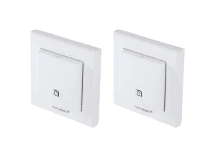 HOMEMATIC IP Smart Home 150181A0, Temp. und Luftfeucht. Sensor, 2 Stück