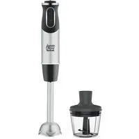Tefal Stabmixer HB65JD, Edelstahl Pürierstab und Zerkleinerer im Set
